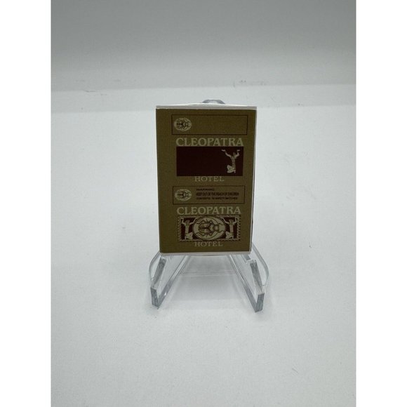CONSTANTINE MOVIE PROP CLEOPATRA HOTEL MATCH BOX  exclusive BAM box Geek - Picture 1 of 2